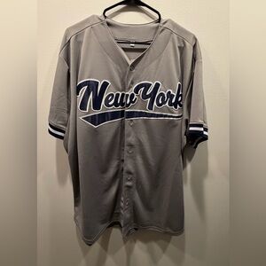 Gray New York Men's Shirt